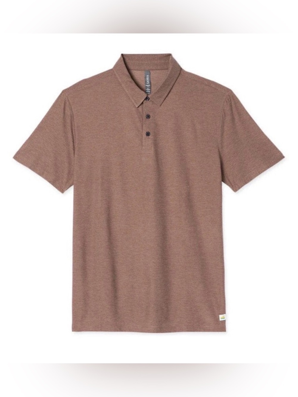 Vuori Strato Tech Polo Shirt M Performance Wear Athleisure clay/ pink